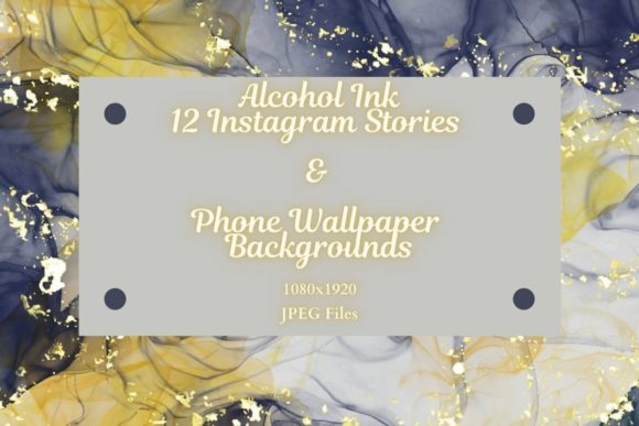 Download Alcohol Ink Instagram Story Background - Story Collection