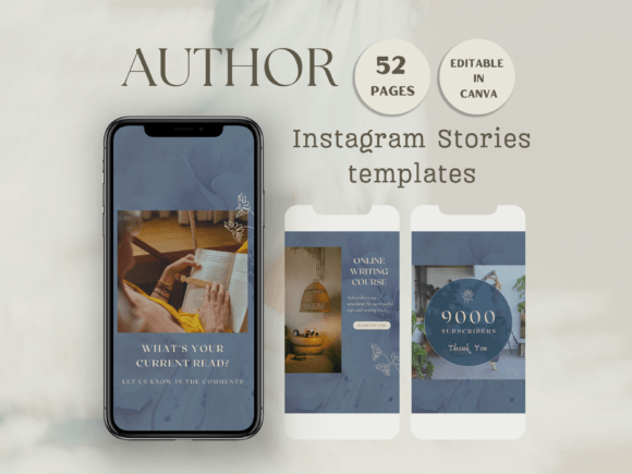 Download Writer Instagram Story Template - Story Collection