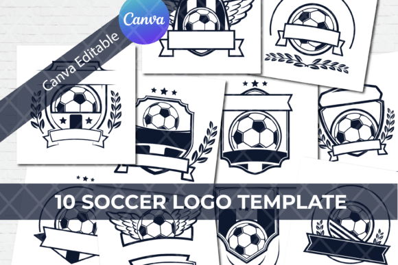 Download DIY Soccer Canva Logo Template - Canva logo Collection