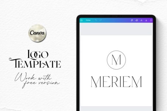 Download Canva Logo Template – Meriem - Canva logo Collection