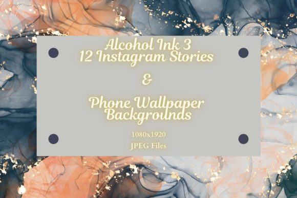 Download Alcohol Ink Instagram Story Background - Story Collection
