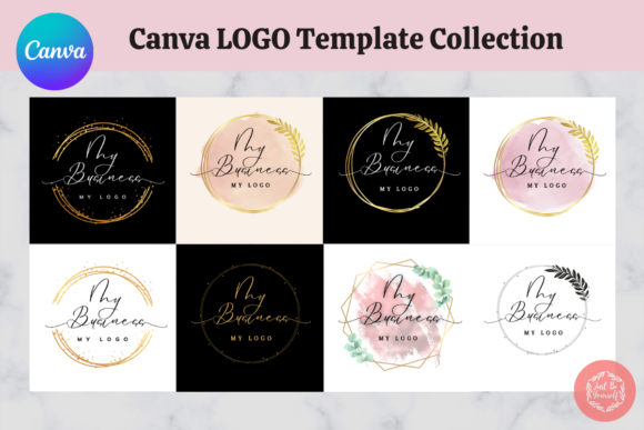 Download Collection of 8 Canva Logo Template - Canva logo Collection
