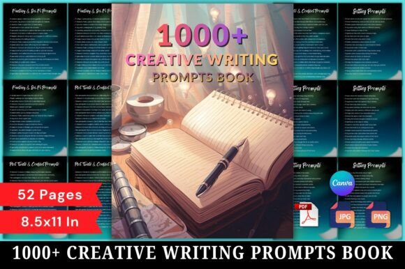Download ✍️ 1000+ Creative Writing Prompts Book - Creative Collection